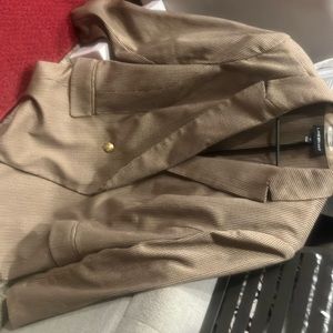 Lane Bryant size 20 blazer browns and gold